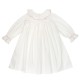 Nightingale Girl's Dress Moonstone with Kir Royale Hand Smocking