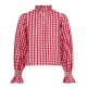 Shelley Blouse Raspberry Gingham with Milk Hand Smocking Edition 20 Shelley Blouse Raspberry Gingham with Milk Hand Smocking Edition 20